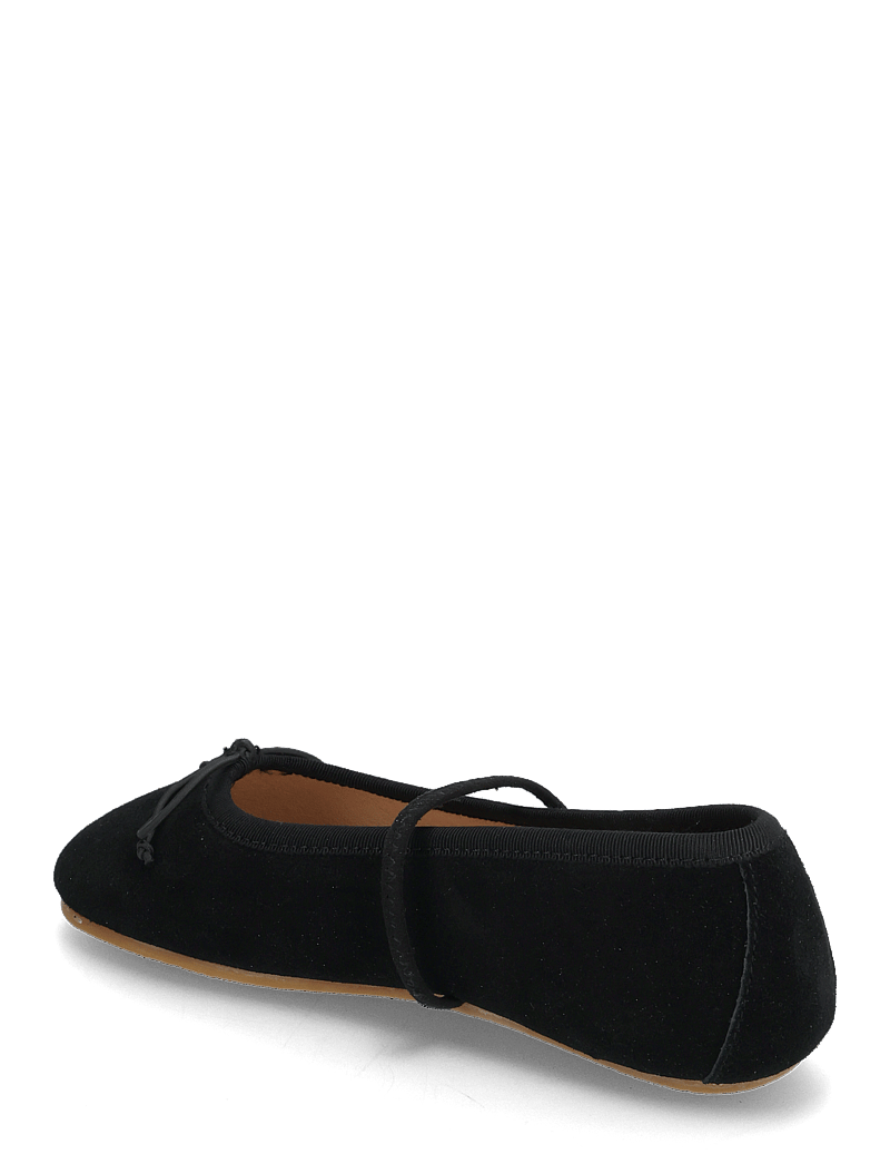 Bisgaard - bisgaard palma - baleriinad ja slip on jalatsid - black suede - 2