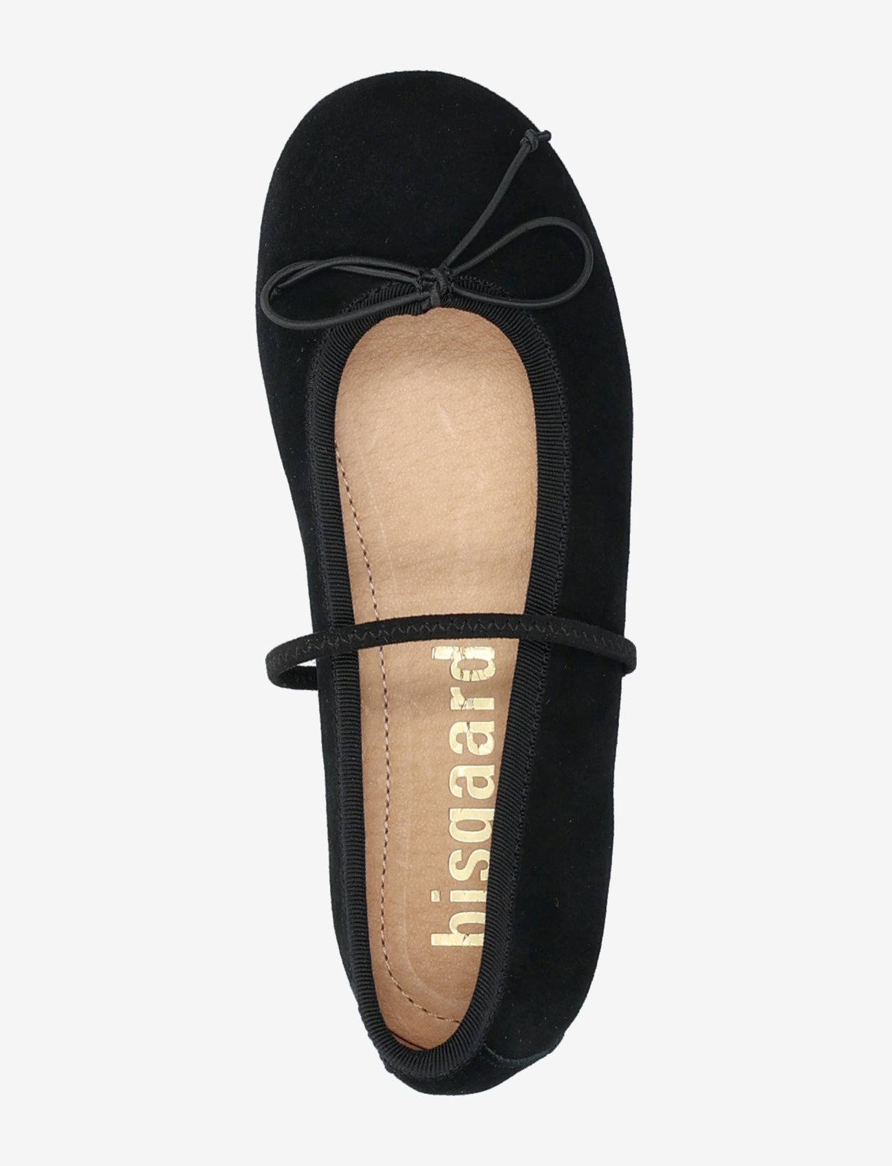 Bisgaard - bisgaard palma - baleriinad ja slip on jalatsid - black suede - 3