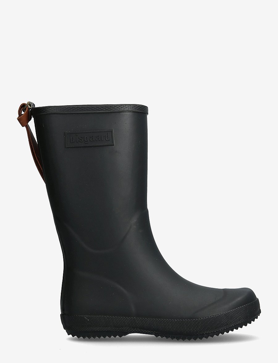Bisgaard - bisgaard basic rubber - ungefütterte gummistiefel - 50 black - 2