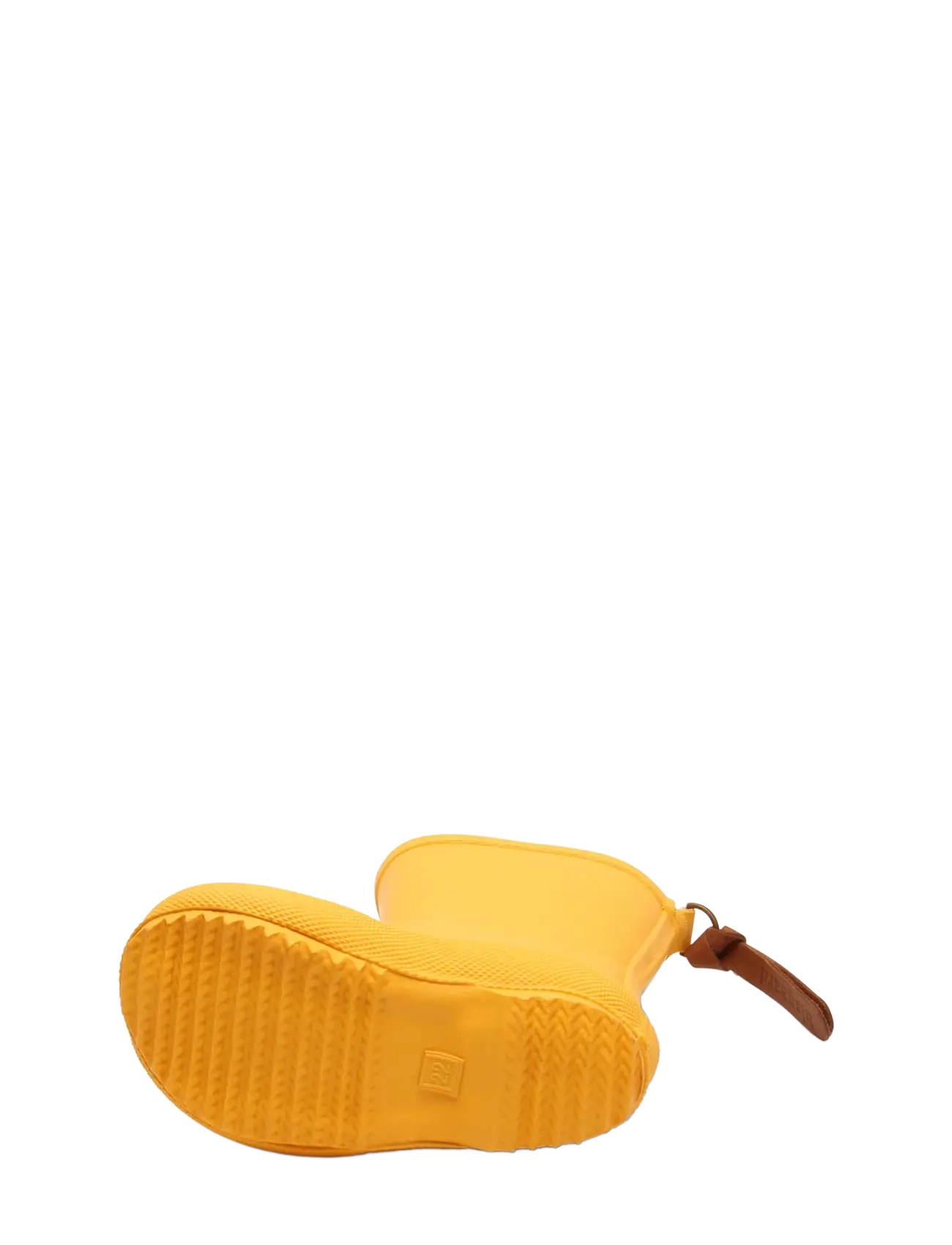 Bisgaard - bisgaard basic rubber - gummistøvler uten linjer - 80 yellow - 4