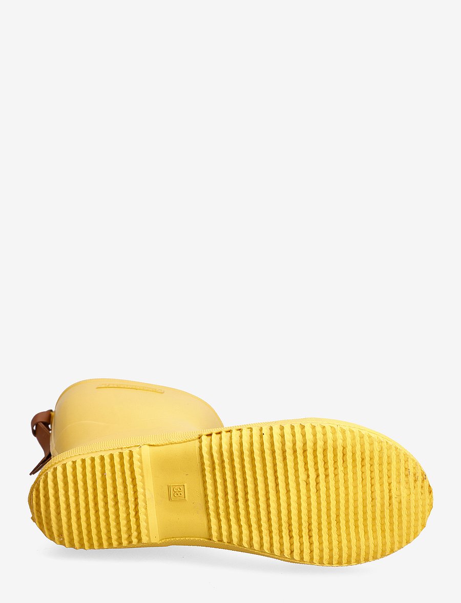 Bisgaard - bisgaard basic rubber - ungefütterte gummistiefel - 80 yellow - 5