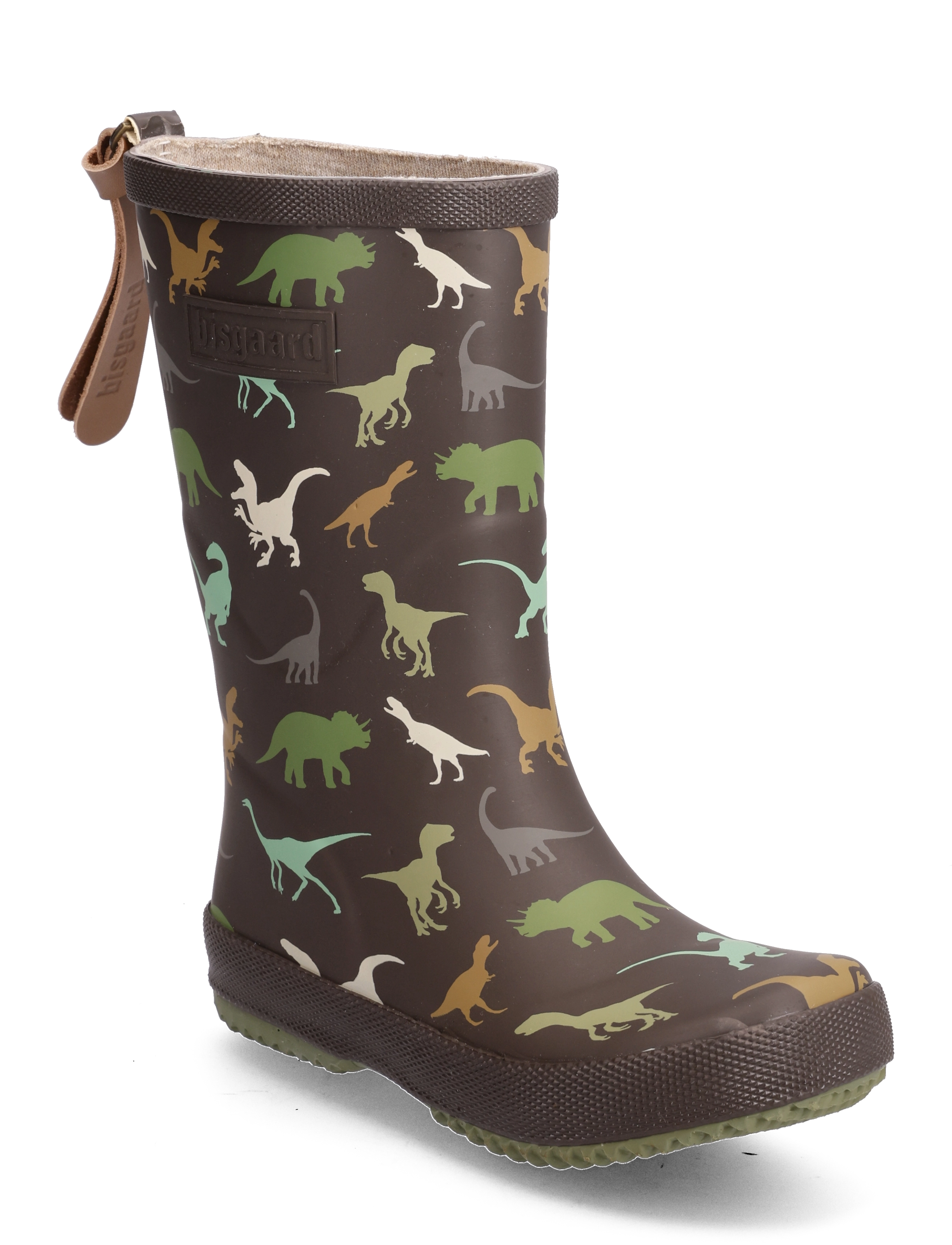 Bisgaard bisgaard basic rubber - Gummistiefel - BROWN DINO / multi