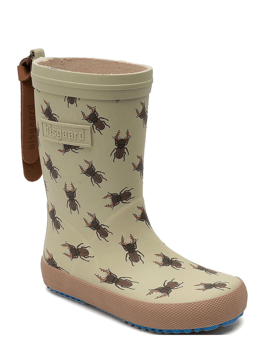 Bisgaard - bisgaard fashion - ungefütterte gummistiefel - brown beetles - 0