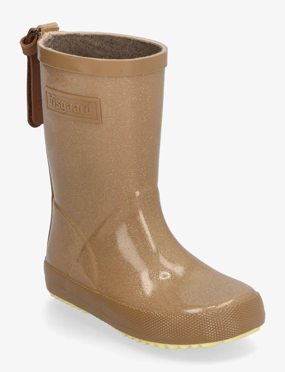 Bisgaard - bisgaard fashion - ungefütterte gummistiefel - brown glitter - 1
