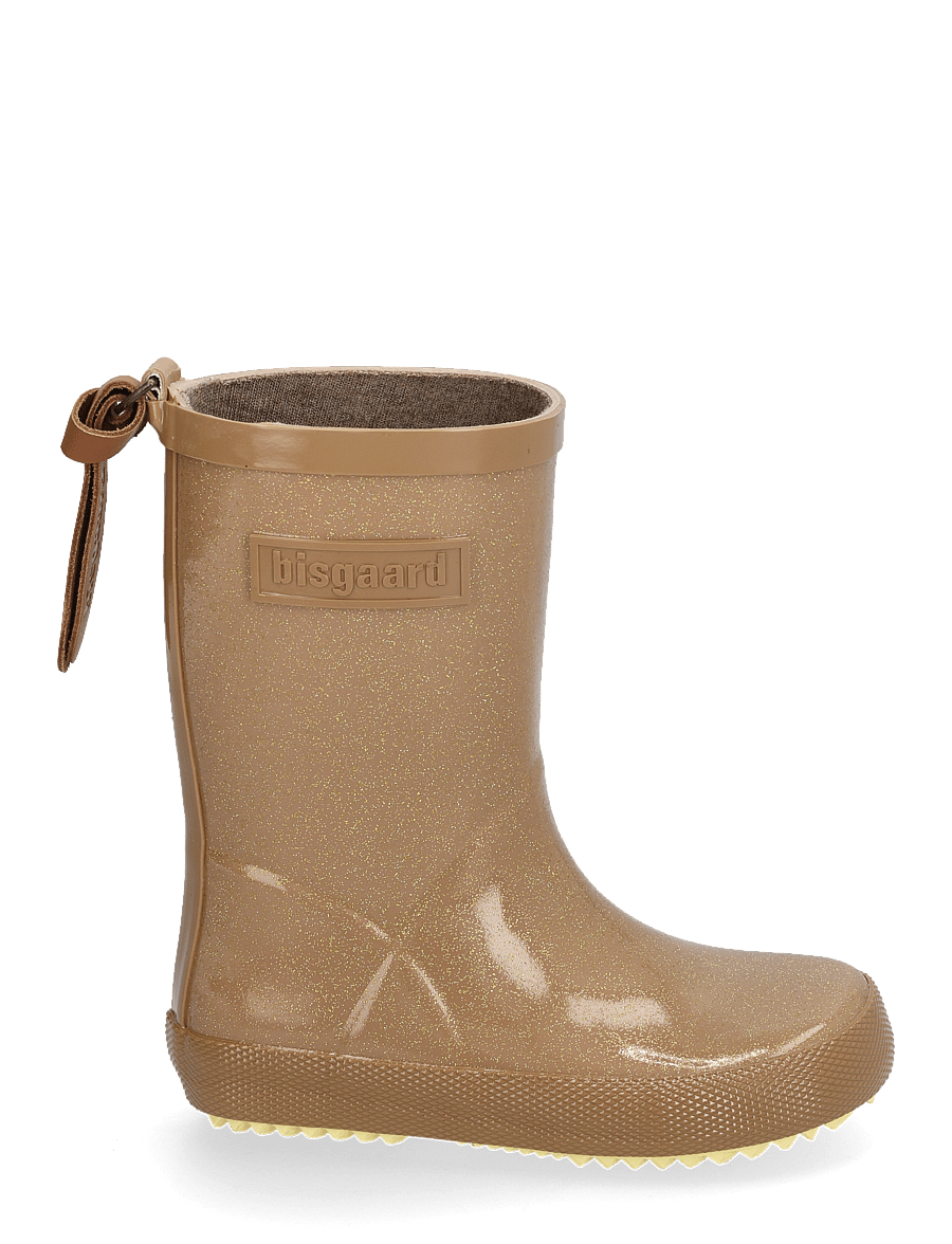 Bisgaard - bisgaard fashion - ungefütterte gummistiefel - brown glitter - 2