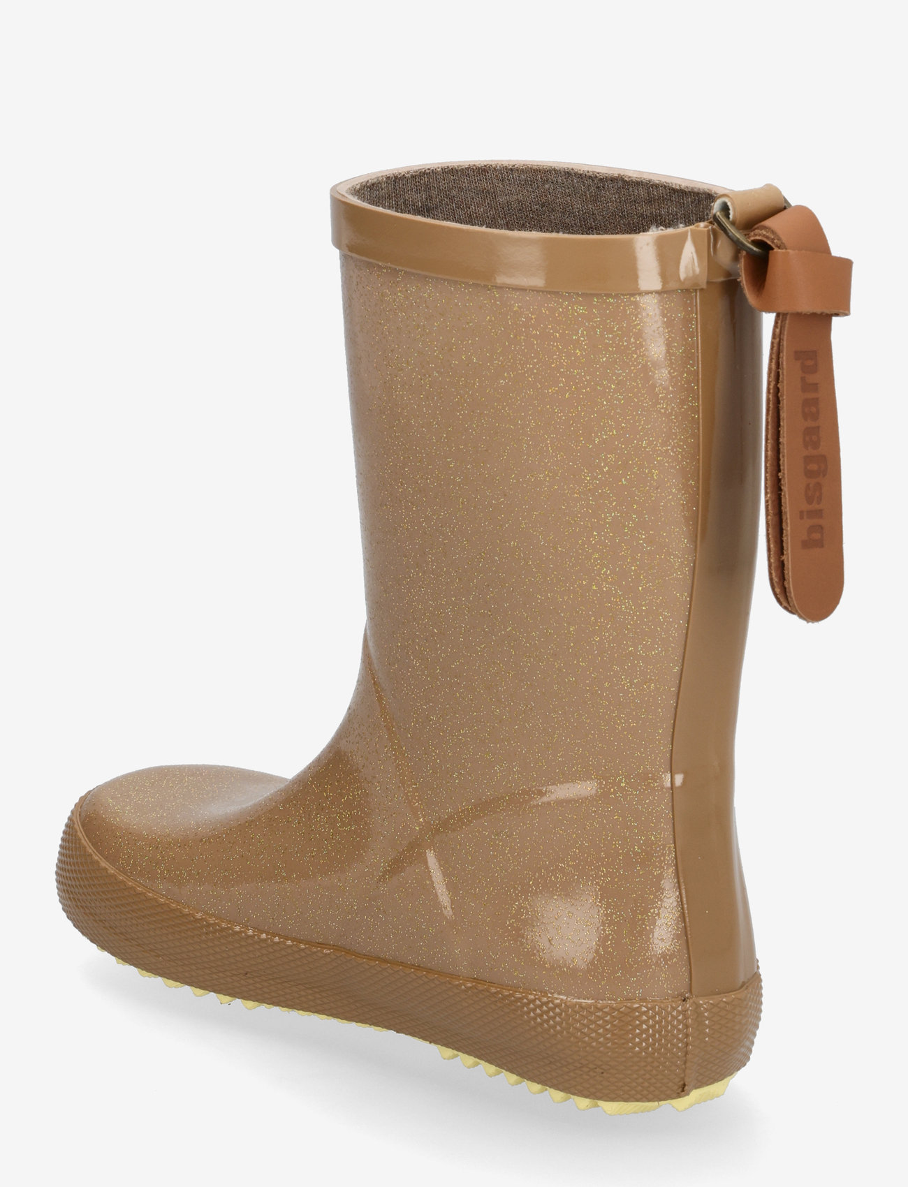 Bisgaard - bisgaard fashion - unlined rubberboots - brown glitter - 3