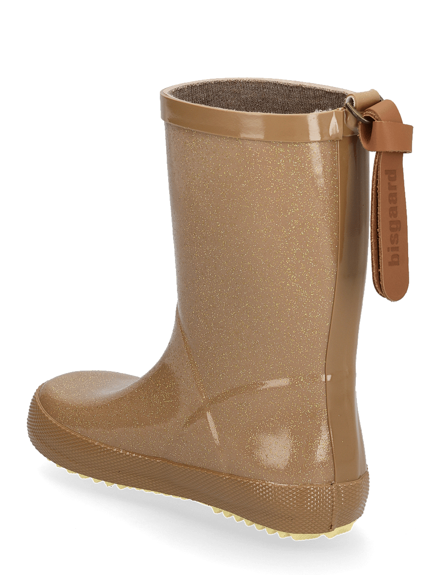Bisgaard - bisgaard fashion - ungefütterte gummistiefel - brown glitter - 3
