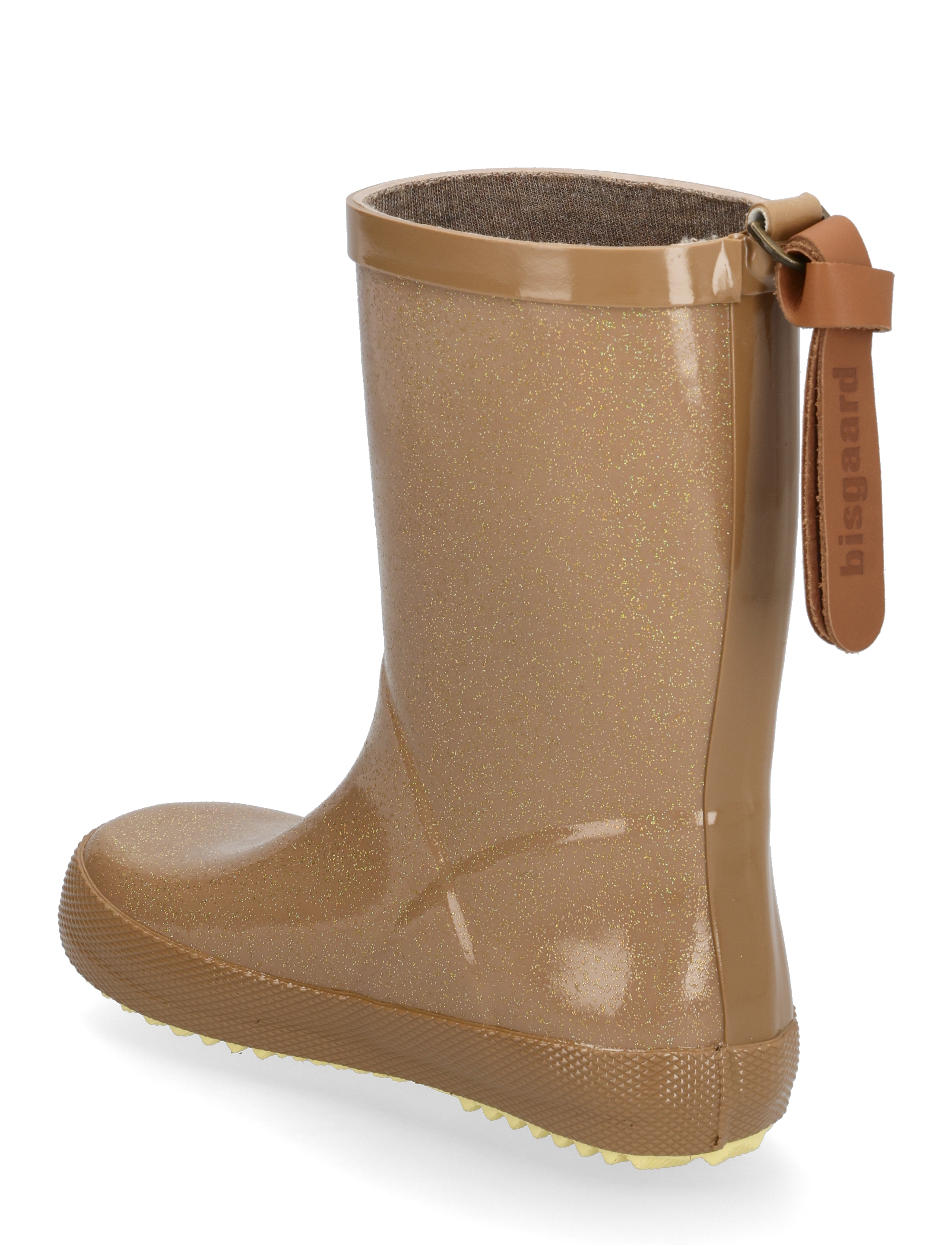 Bisgaard - bisgaard fashion - ofodrade gummistövlar - brown glitter - 3