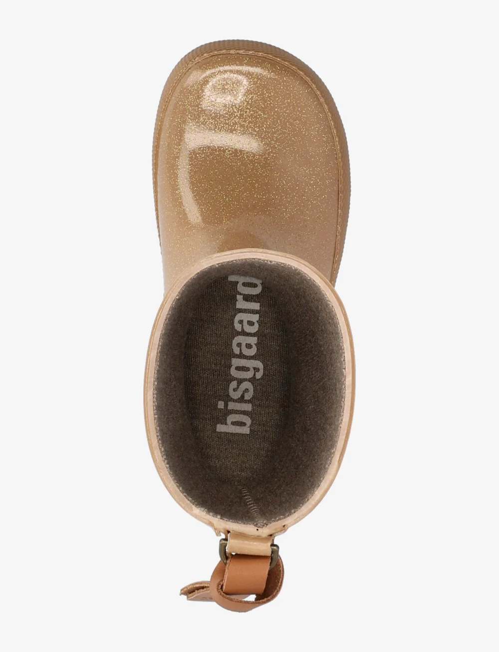 Bisgaard - bisgaard fashion - ungefütterte gummistiefel - brown glitter - 4