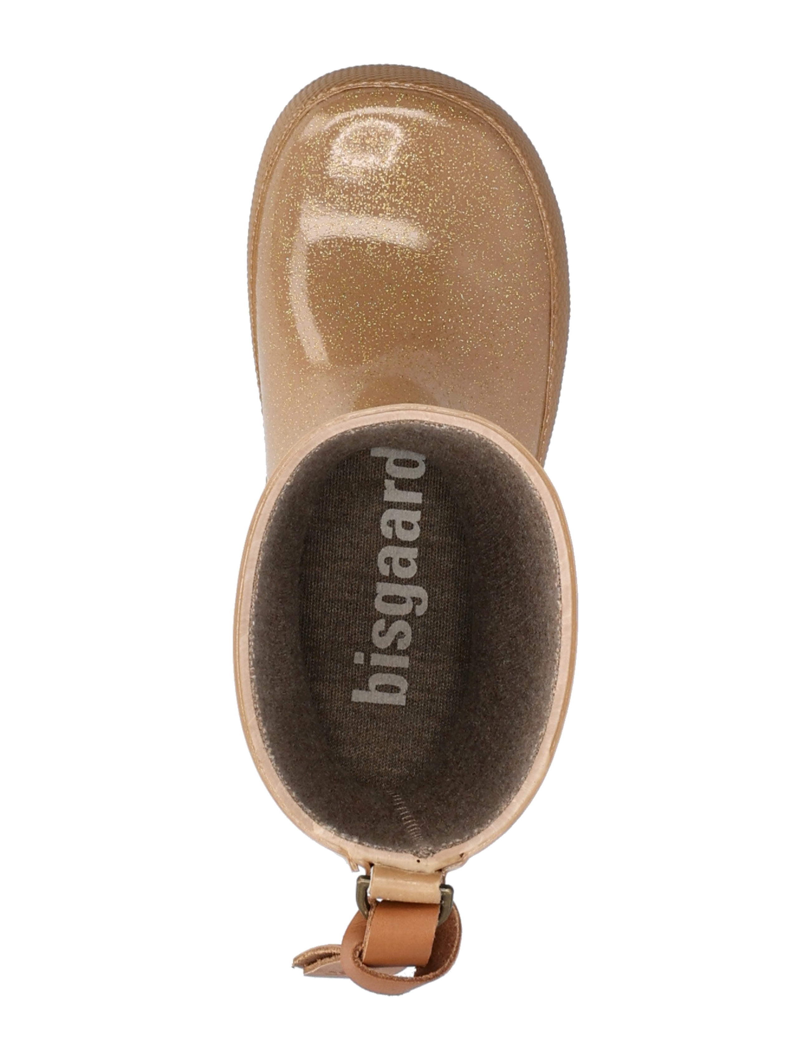 Bisgaard - bisgaard fashion - ofodrade gummistövlar - brown glitter - 4