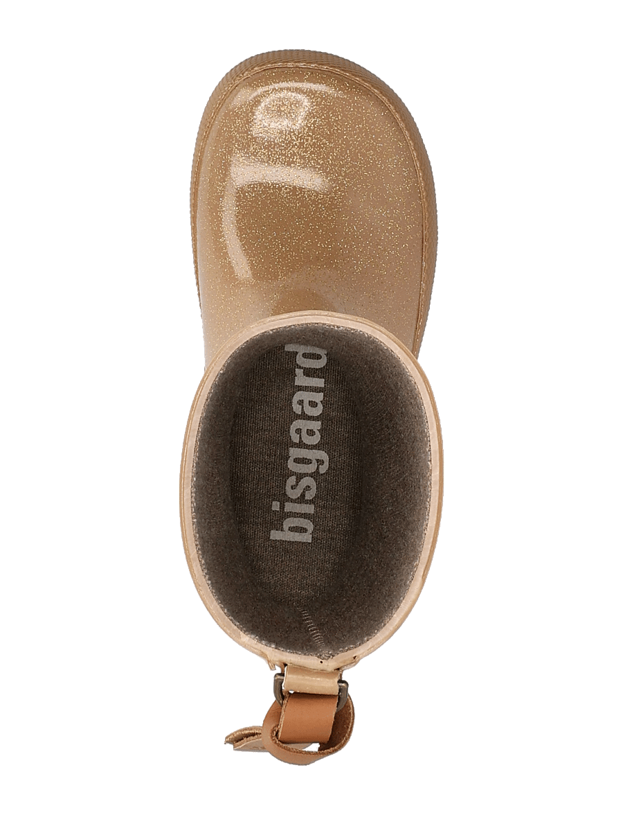 Bisgaard - bisgaard fashion - ungefütterte gummistiefel - brown glitter - 4