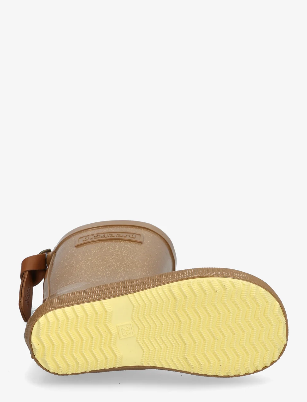 Bisgaard - bisgaard fashion - ungefütterte gummistiefel - brown glitter - 5