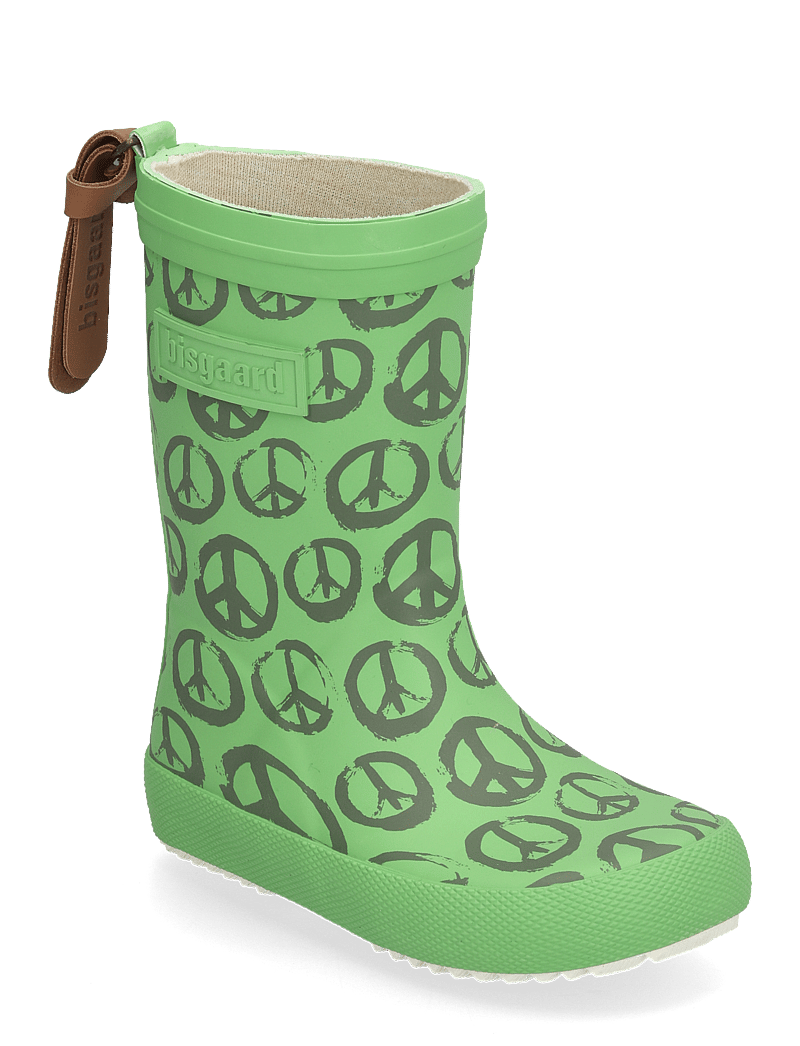 Bisgaard - bisgaard fashion - ungefütterte gummistiefel - peace on earth grass - 0