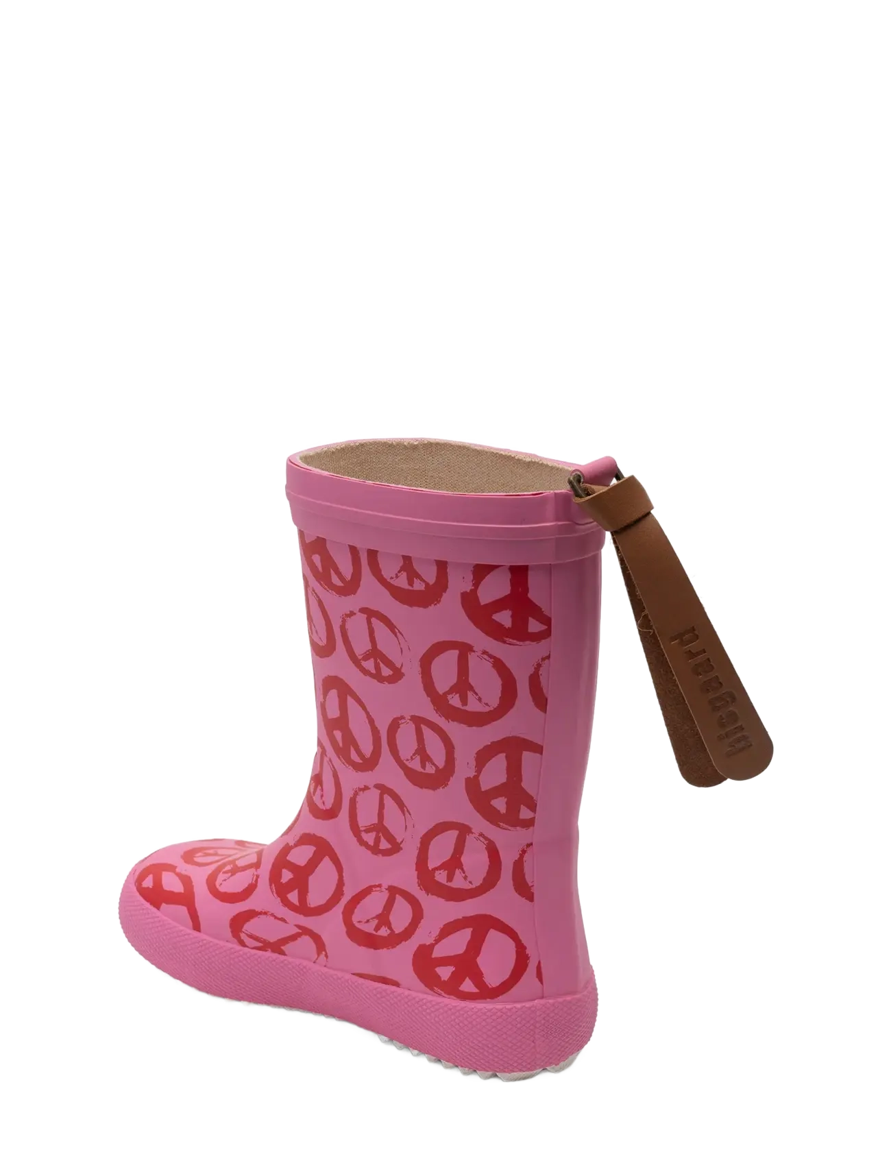 Bisgaard - bisgaard fashion - ungefütterte gummistiefel - peace on earth pinky - 1