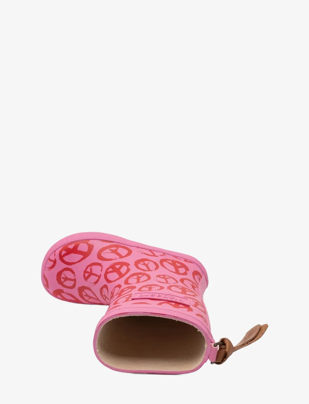 Bisgaard - bisgaard fashion - ungefütterte gummistiefel - peace on earth pinky - 2
