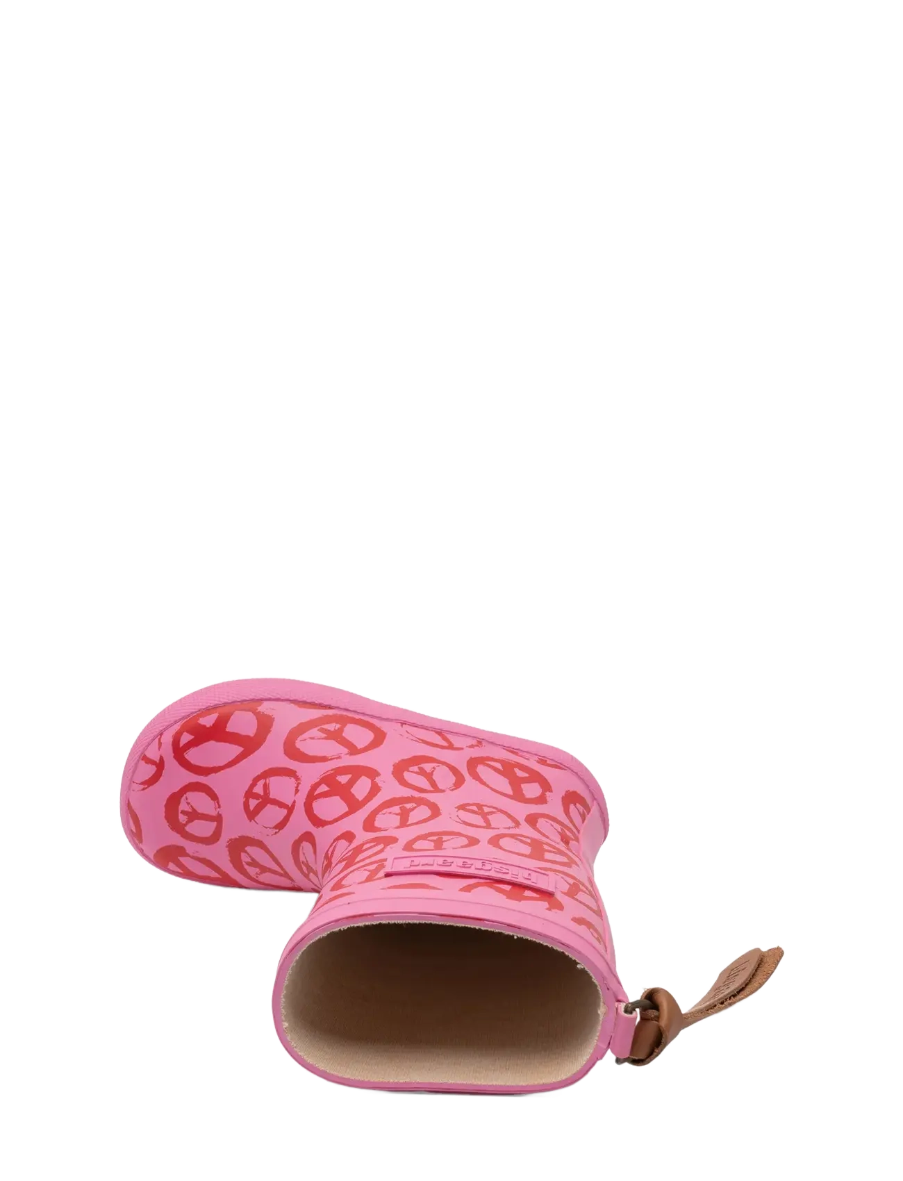 Bisgaard - bisgaard fashion - ungefütterte gummistiefel - peace on earth pinky - 2