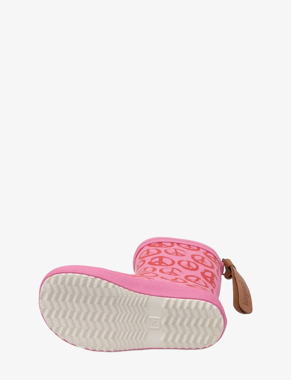 Bisgaard - bisgaard fashion - ungefütterte gummistiefel - peace on earth pinky - 3