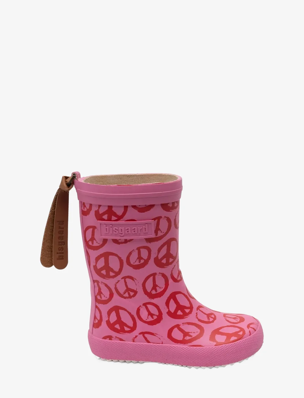 Bisgaard - bisgaard fashion - ungefütterte gummistiefel - peace on earth pinky - 4