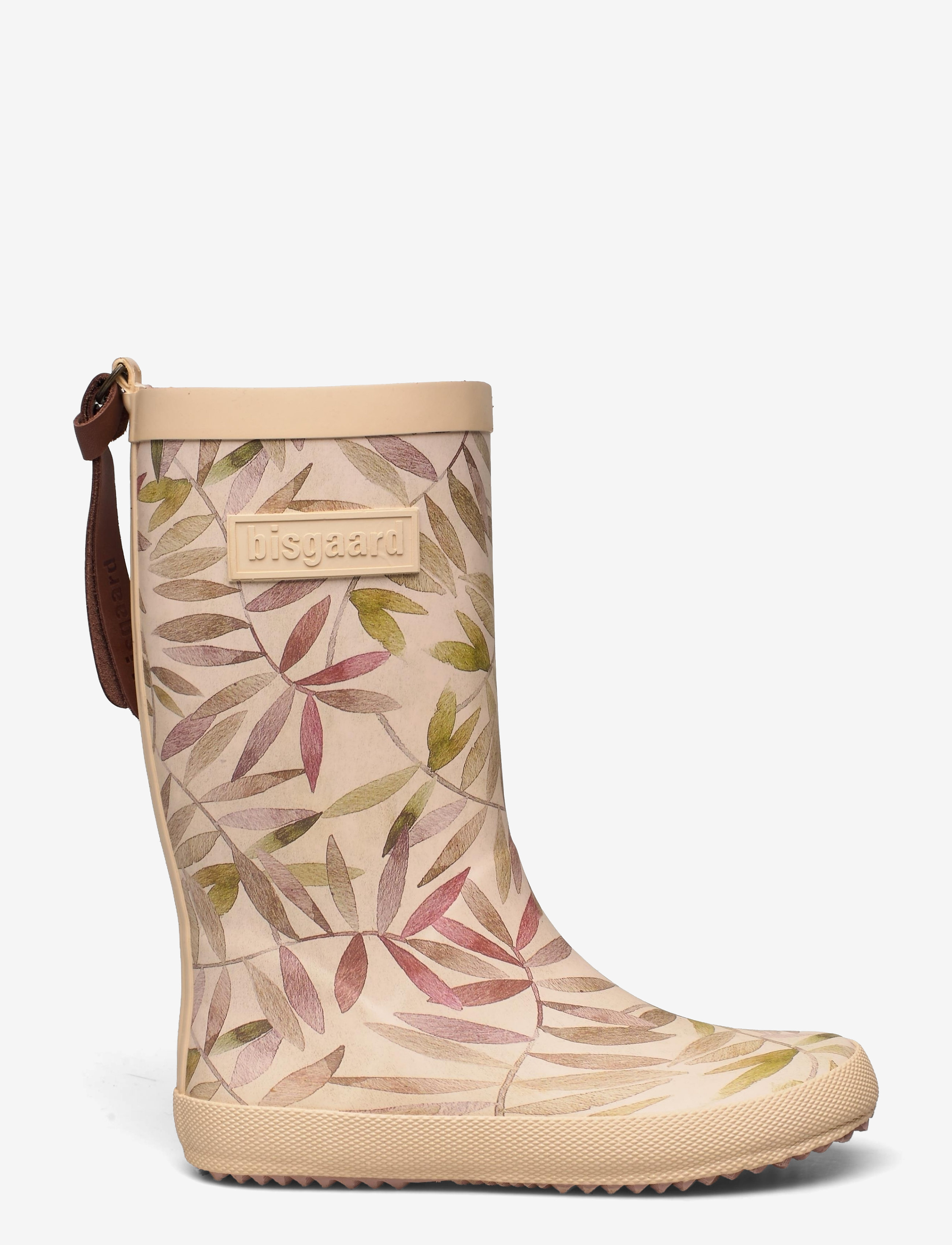 Bisgaard - bisgaard fashion - gummistövlar - beige leaves - 1
