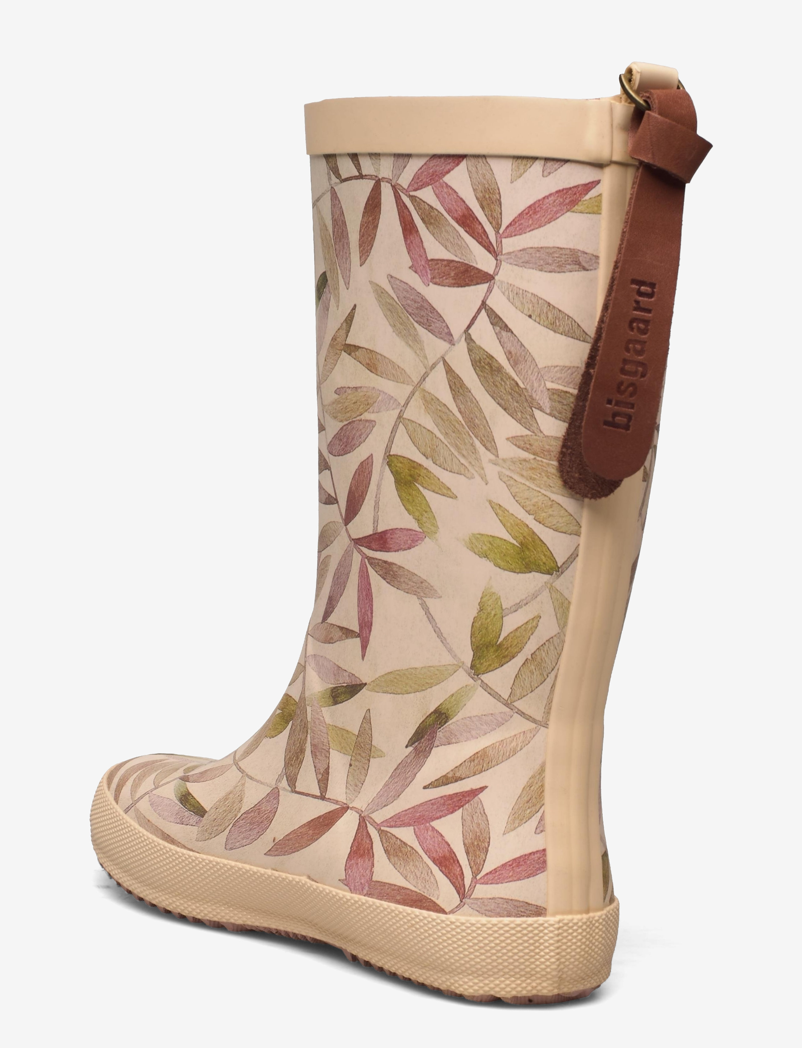 Bisgaard - bisgaard fashion - gummistövlar - beige leaves - 2
