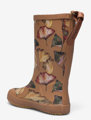 Bisgaard - bisgaard fashion - unlined rubberboots - camel flowers - 2
