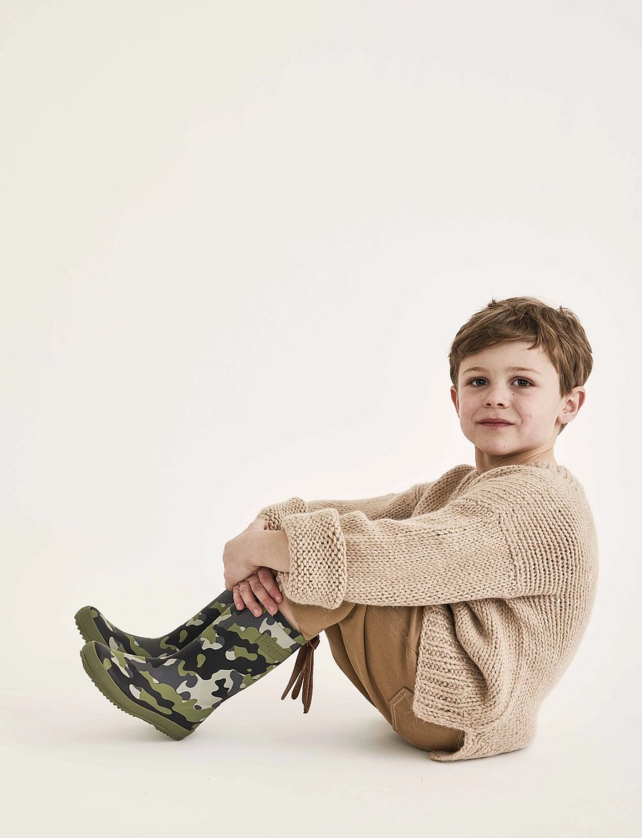 Bisgaard - bisgaard fashion - gumowce nieocieplane - camouflage - 0
