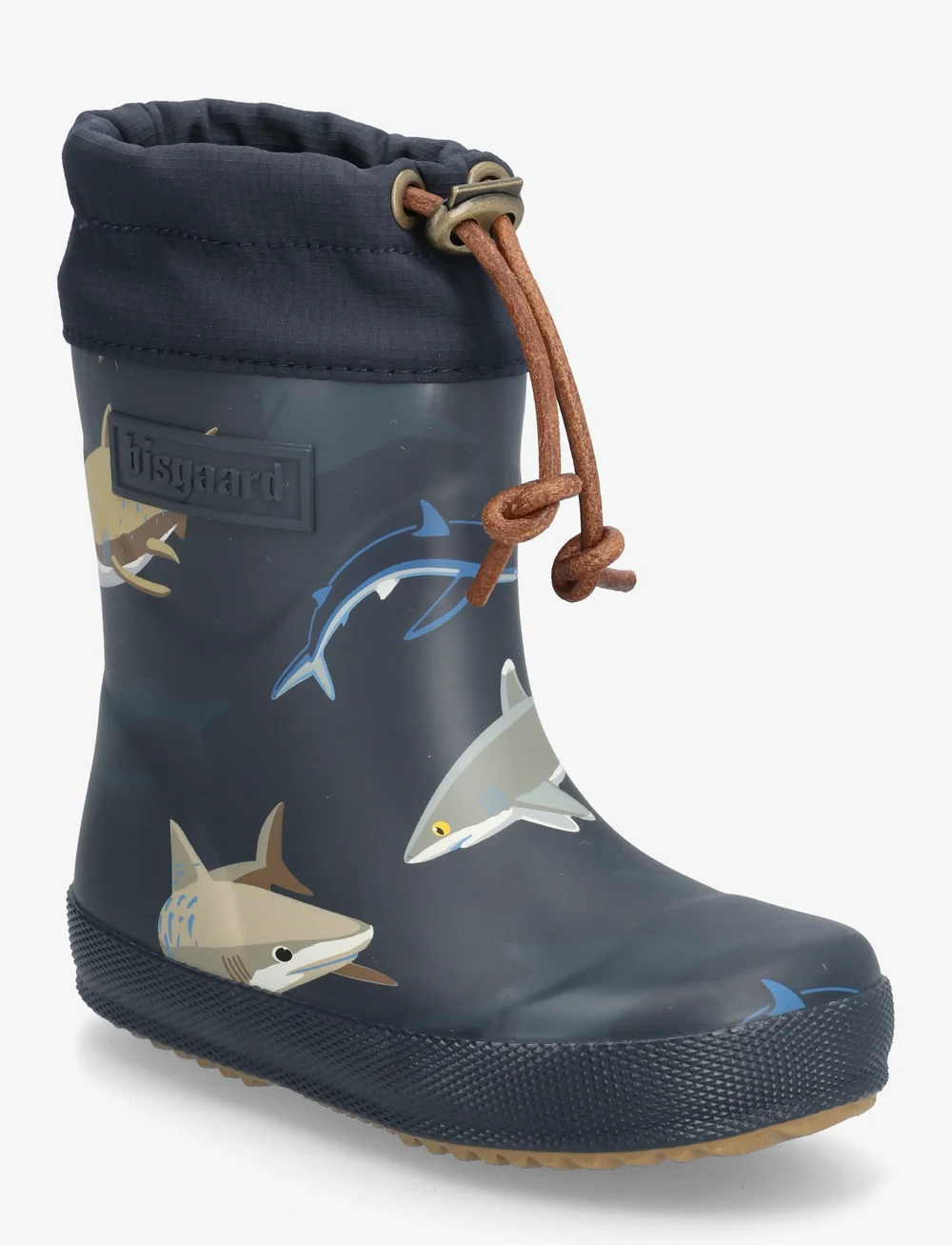 Bisgaard - bisgaard thermo - gefütterte gummistiefel - deep blue shark - 0