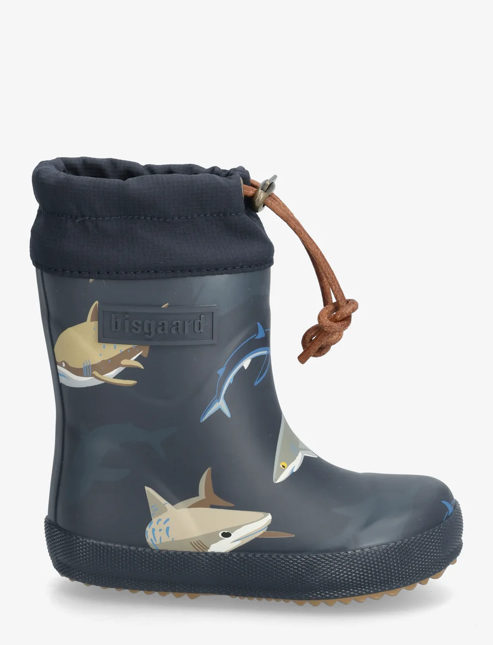 Bisgaard - bisgaard thermo - gefütterte gummistiefel - deep blue shark - 1