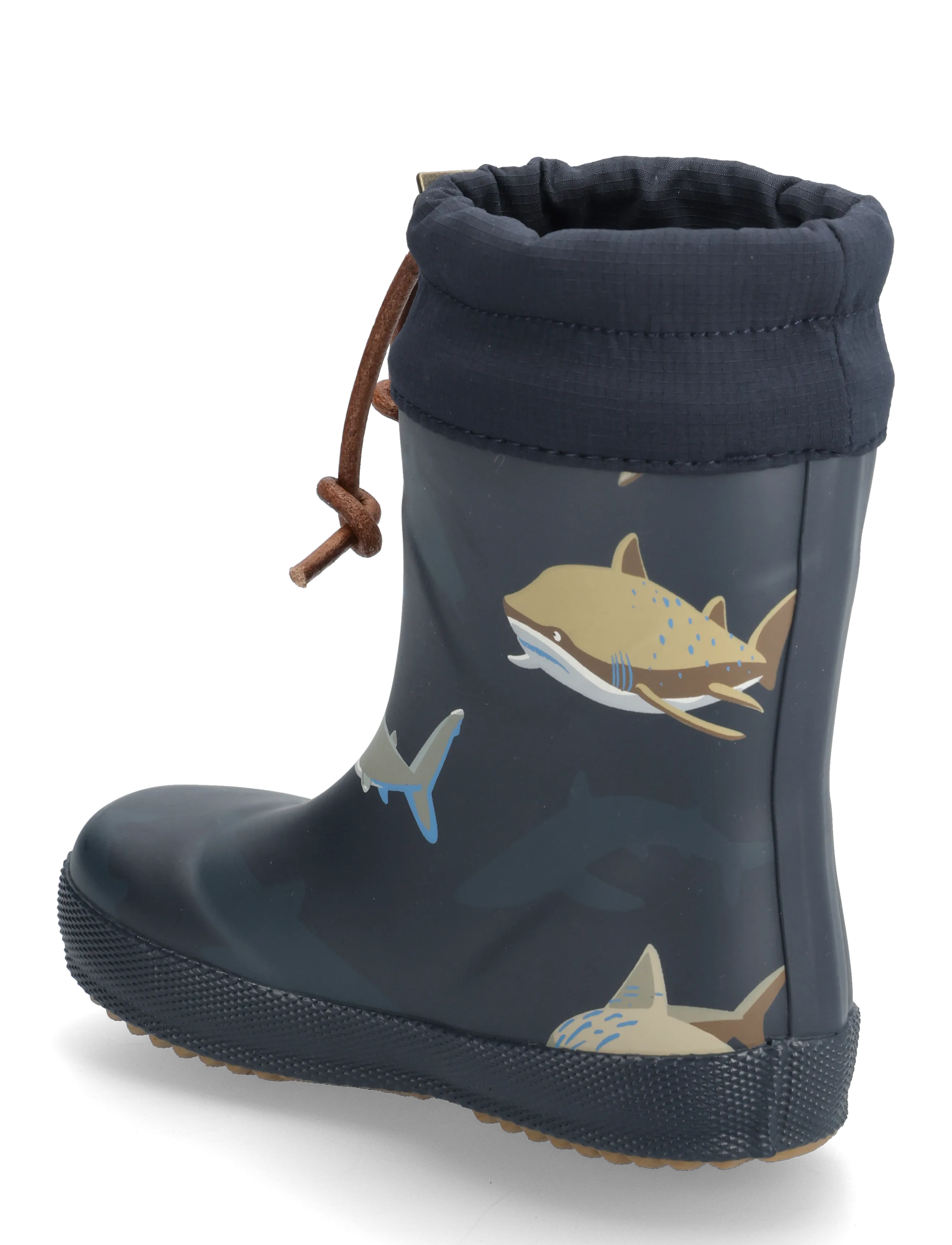 Bisgaard - bisgaard thermo - lined rubberboots - deep blue shark - 2
