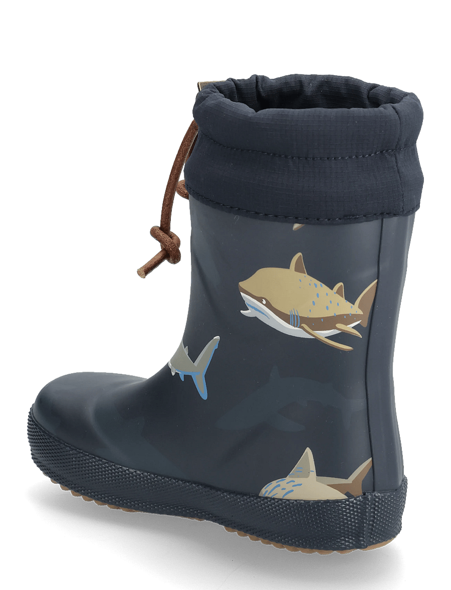 Bisgaard - bisgaard thermo - gefütterte gummistiefel - deep blue shark - 2