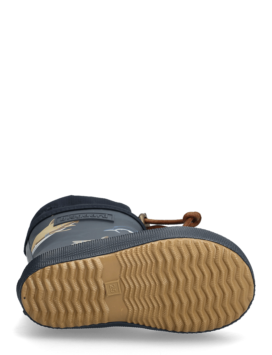 Bisgaard - bisgaard thermo - gefütterte gummistiefel - deep blue shark - 4