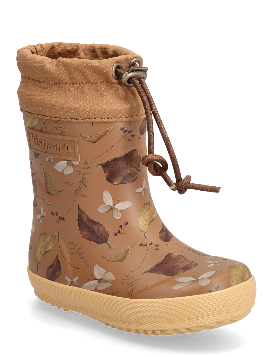 Bisgaard - bisgaard thermo - gummistøvler med for - fallen leaf brown - 1