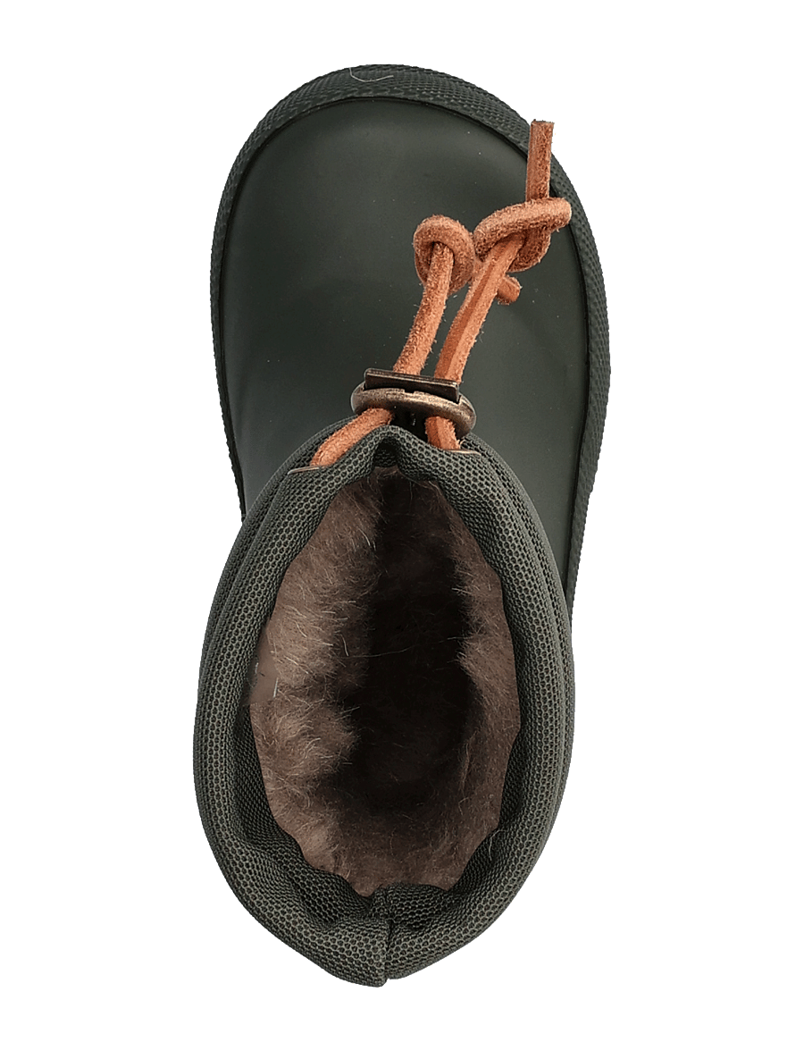 Bisgaard - bisgaard thermo - rubberlaarzen met voering - olive - 4