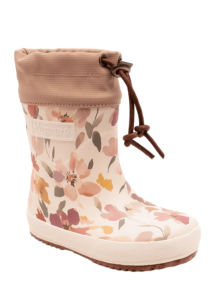 Bisgaard - bisgaard thermo - gefütterte gummistiefel - faded flowers - 0