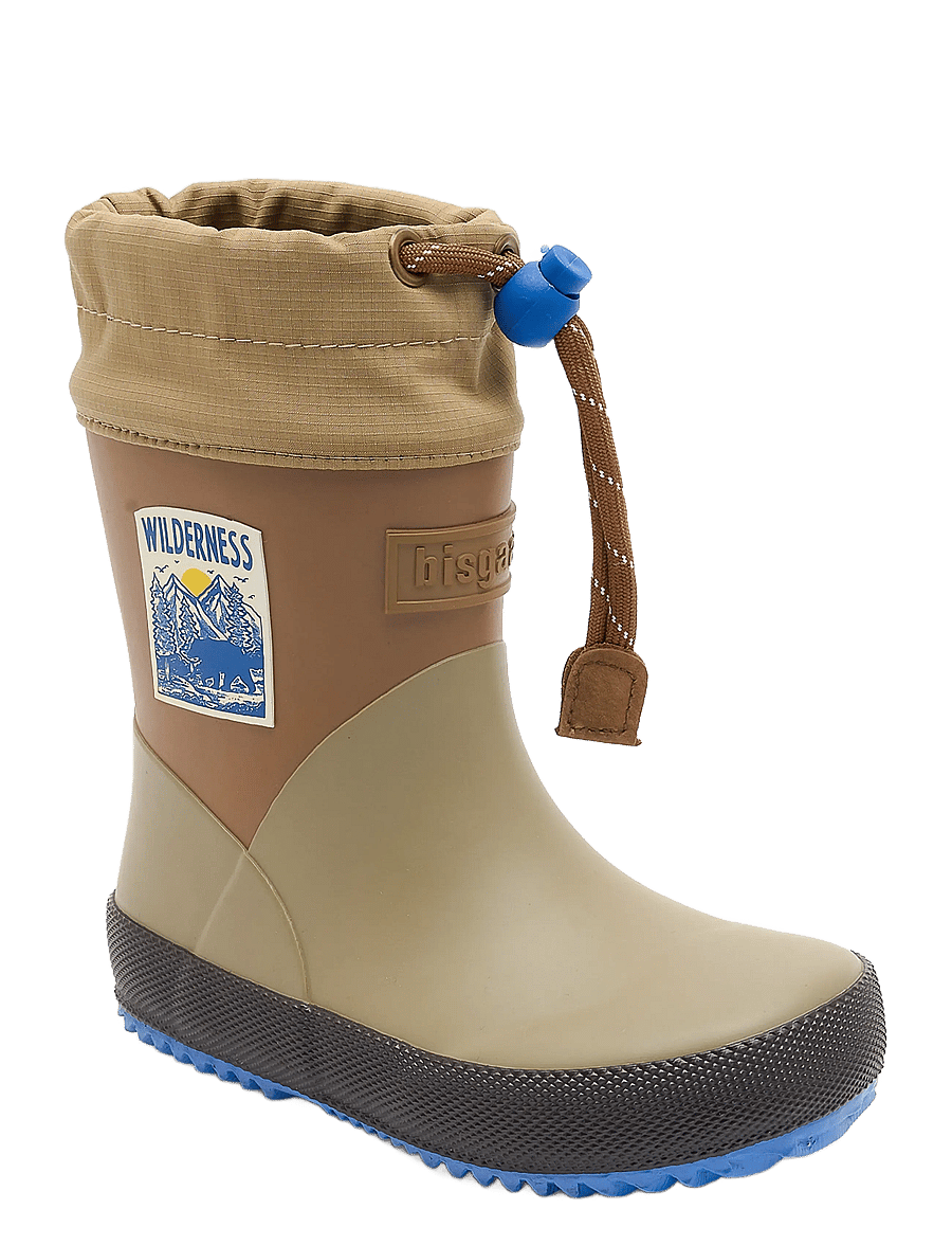 Bisgaard - bisgaard thermo - fodrade gummistövlar - khaki - 0