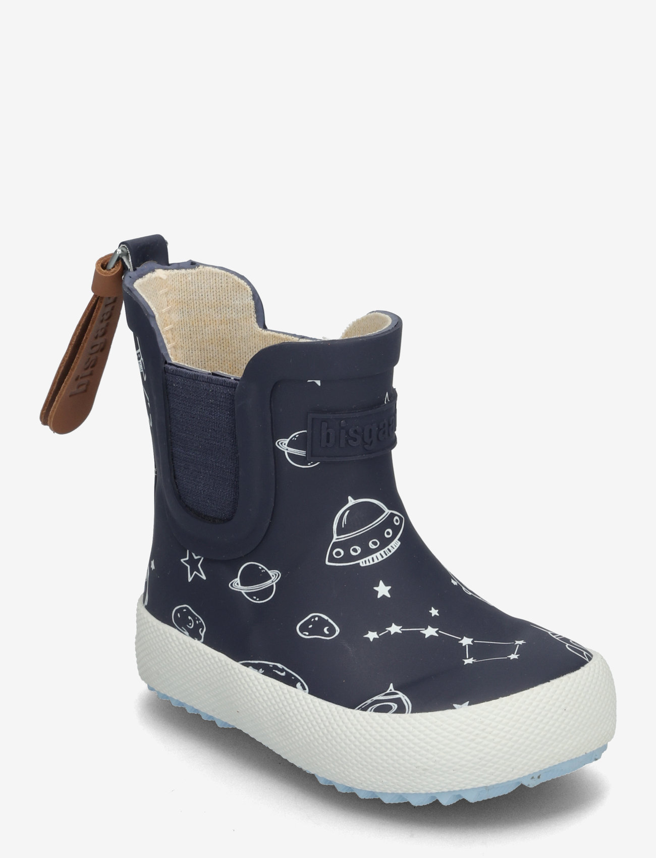 Bisgaard - bisgaard baby rubber - ungefütterte gummistiefel - to the moon - 1