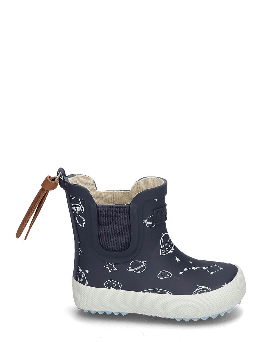 Bisgaard - bisgaard baby rubber - ungefütterte gummistiefel - to the moon - 2