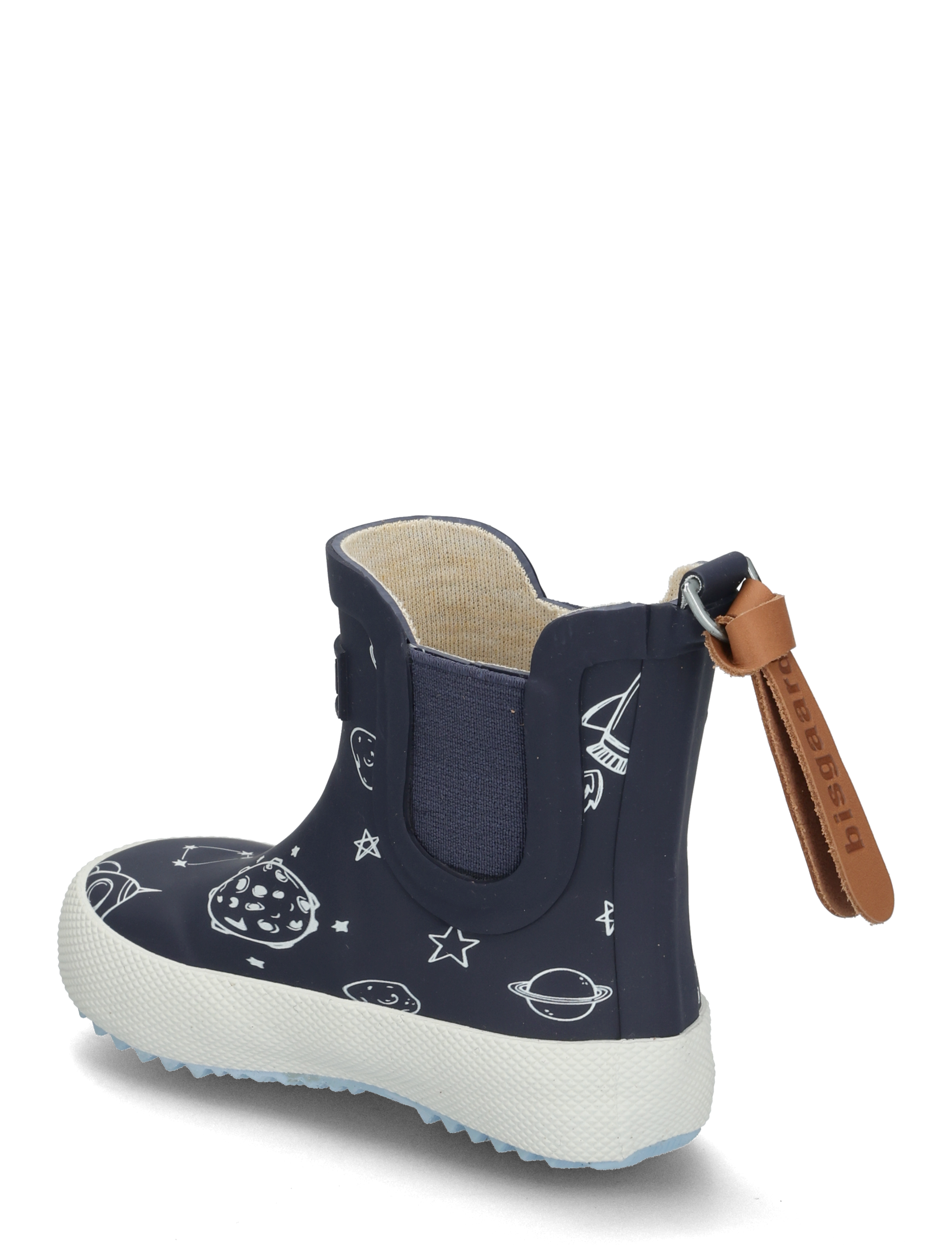 Bisgaard - bisgaard baby rubber - ungefütterte gummistiefel - to the moon - 3