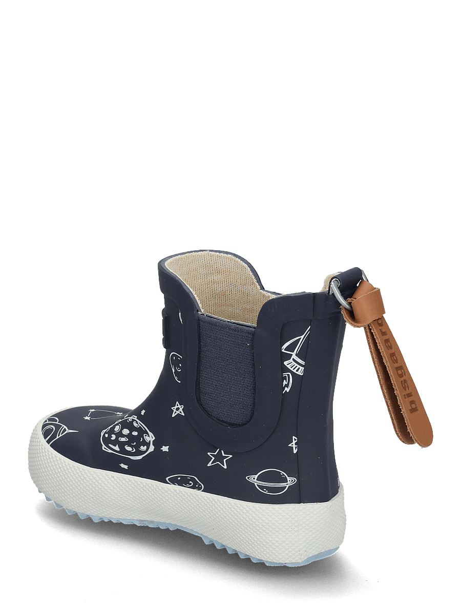 Bisgaard - bisgaard baby rubber - ungefütterte gummistiefel - to the moon - 3