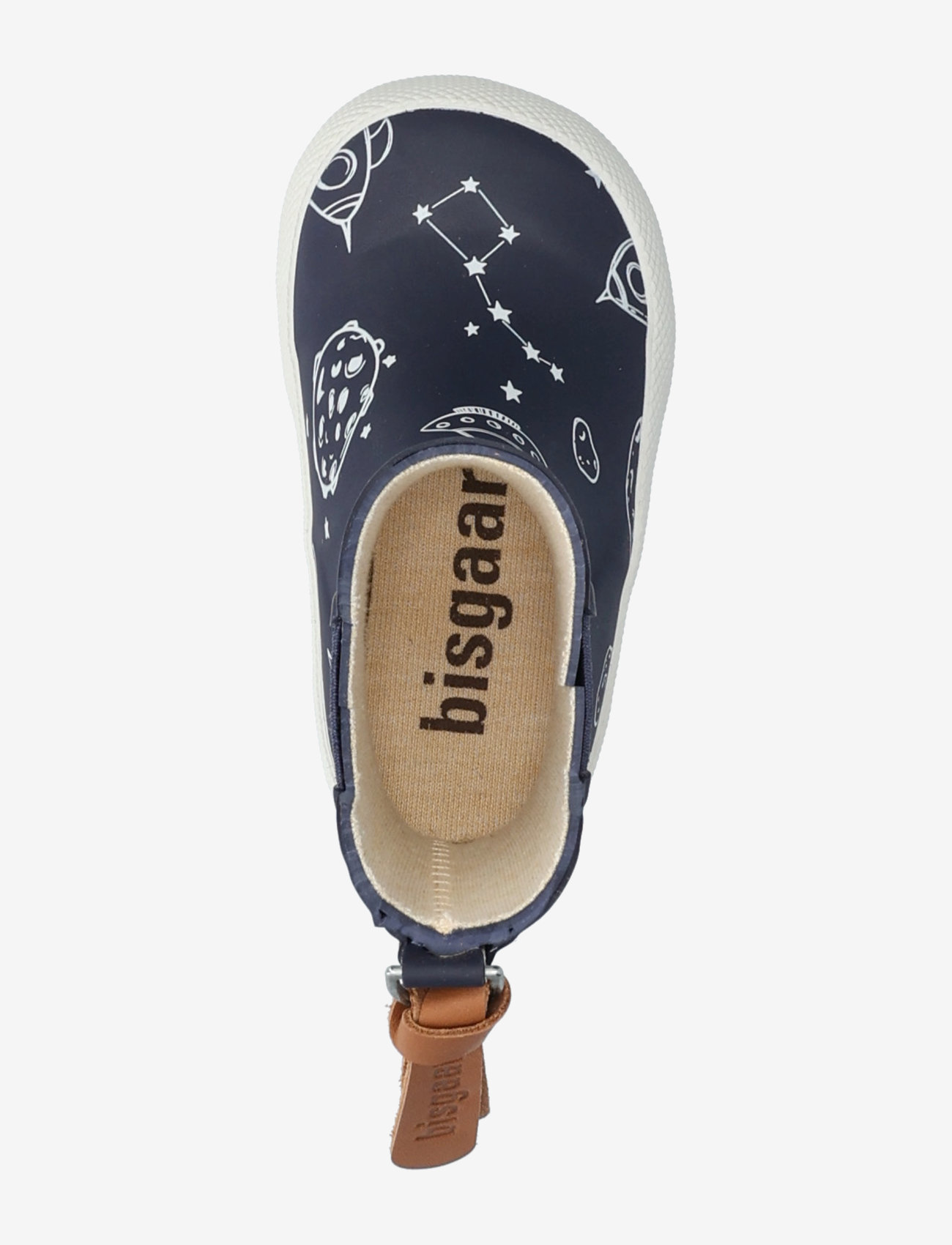 Bisgaard - bisgaard baby rubber - ungefütterte gummistiefel - to the moon - 4
