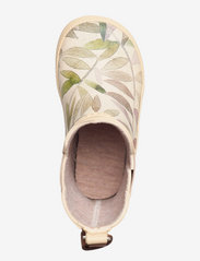 Bisgaard - bisgaard baby rubber - guminiai batai be pamušalo - beige leaves - 3