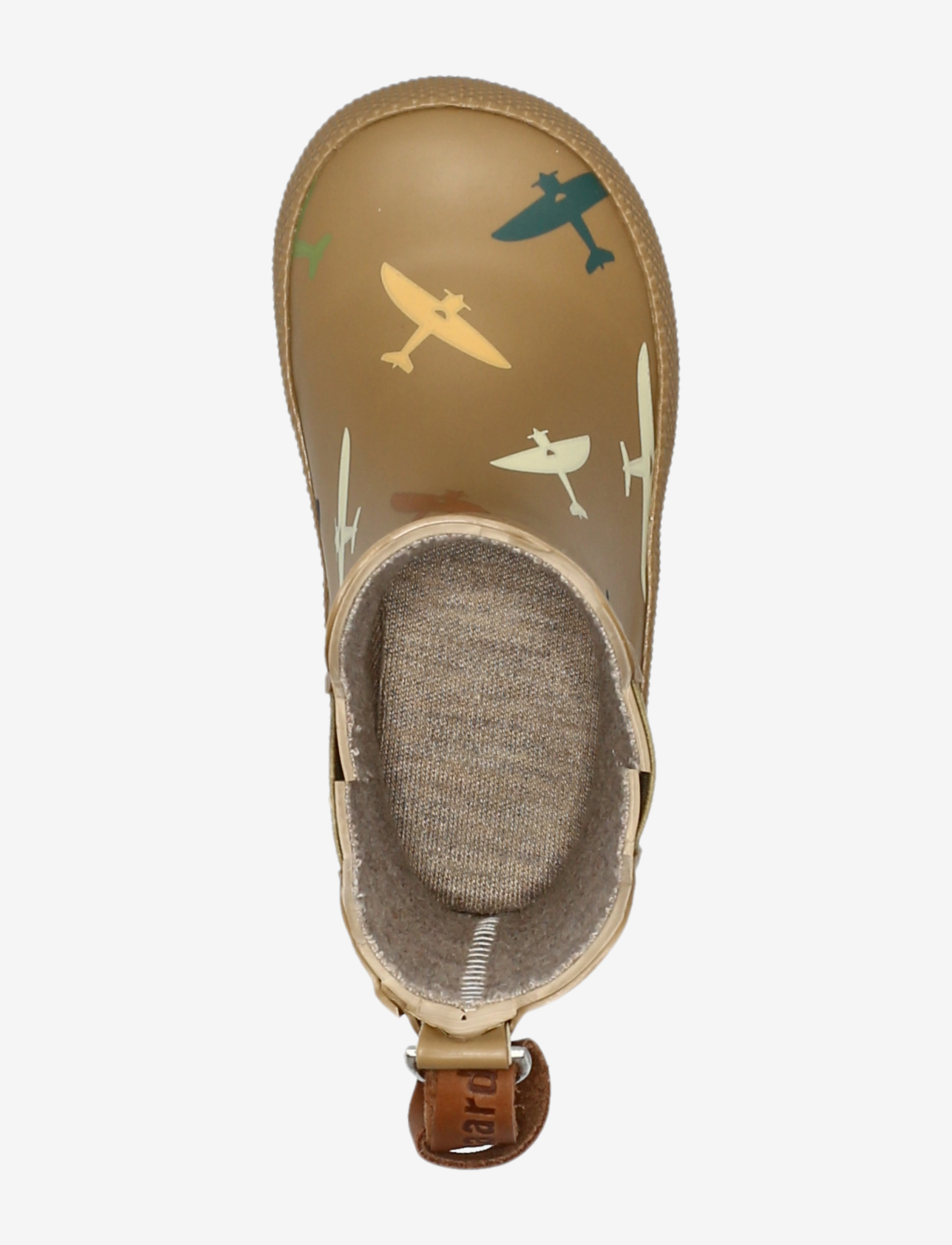 Bisgaard - bisgaard baby rubber - ofodrade gummistövlar - camel - 3