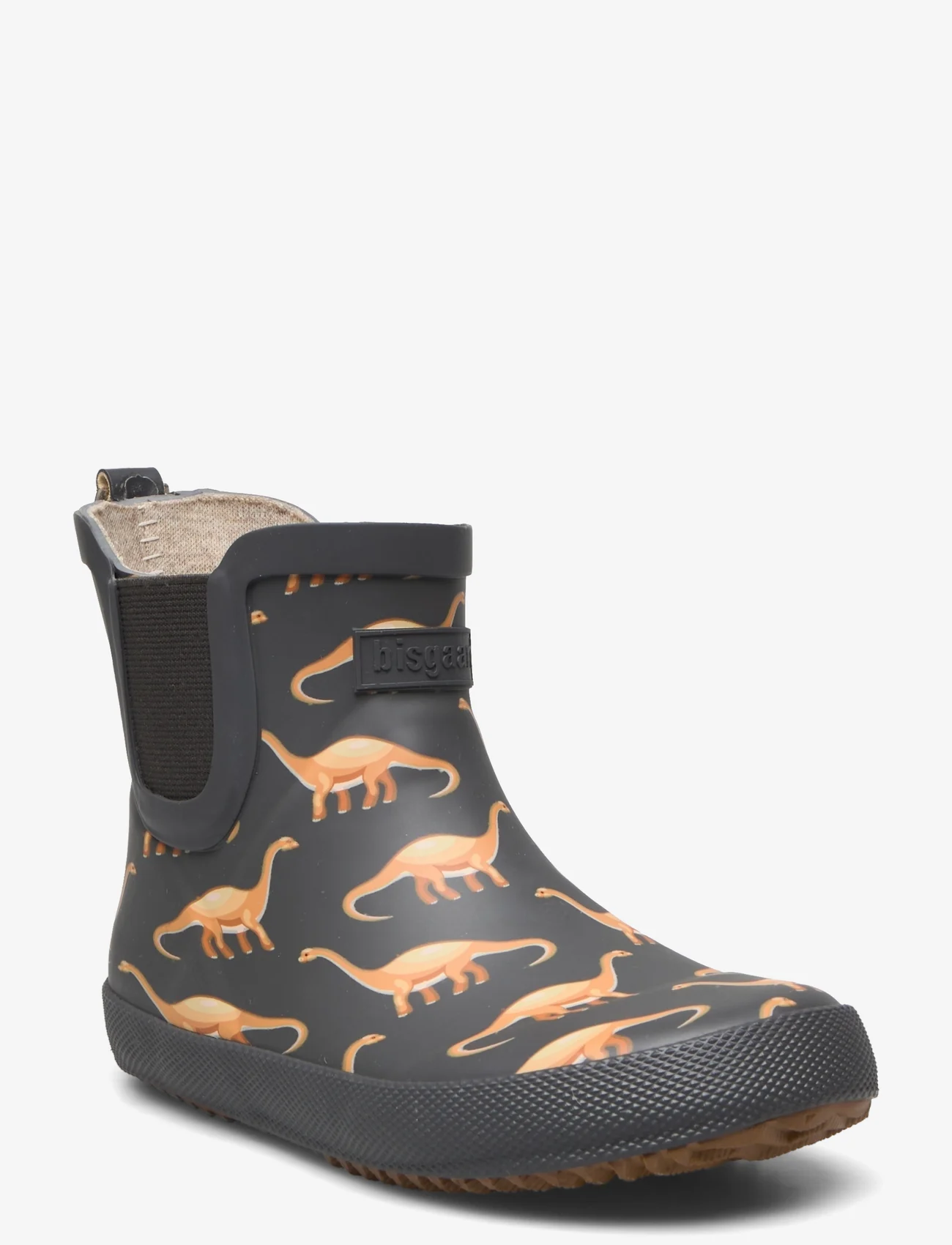 Bisgaard - bisgaard baby rubber - ungefütterte gummistiefel - camel dinos - 0