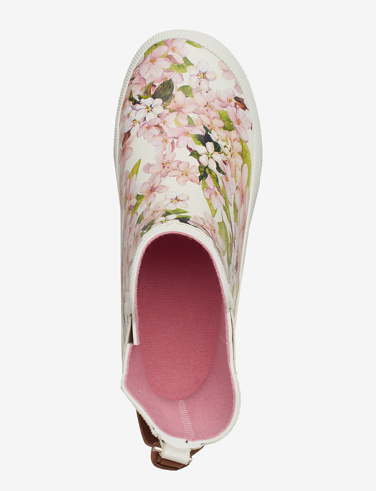 Bisgaard - bisgaard baby rubber - gummistøvler uden for - creme-flowers - 4