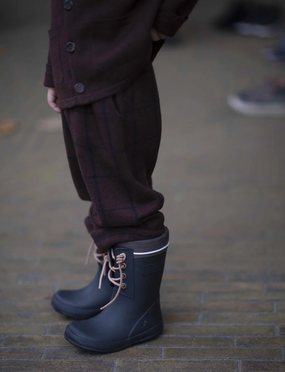 Bisgaard - bisgaard lace thermo - fodrade gummistövlar - black - 0