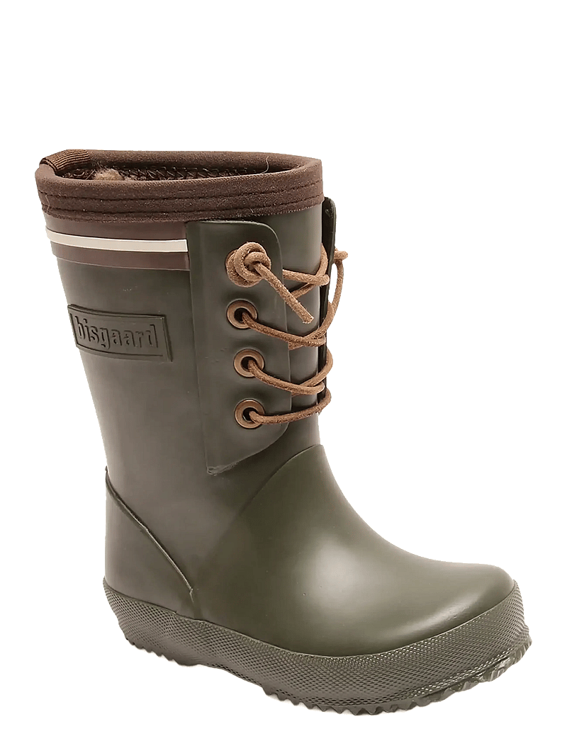Bisgaard - bisgaard lace thermo - gefütterte gummistiefel - green - 1