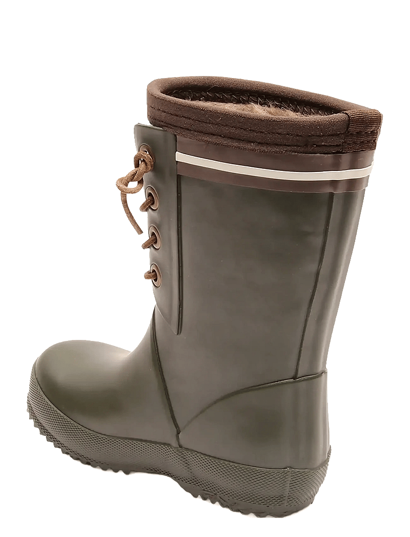 Bisgaard - bisgaard lace thermo - gefütterte gummistiefel - green - 2