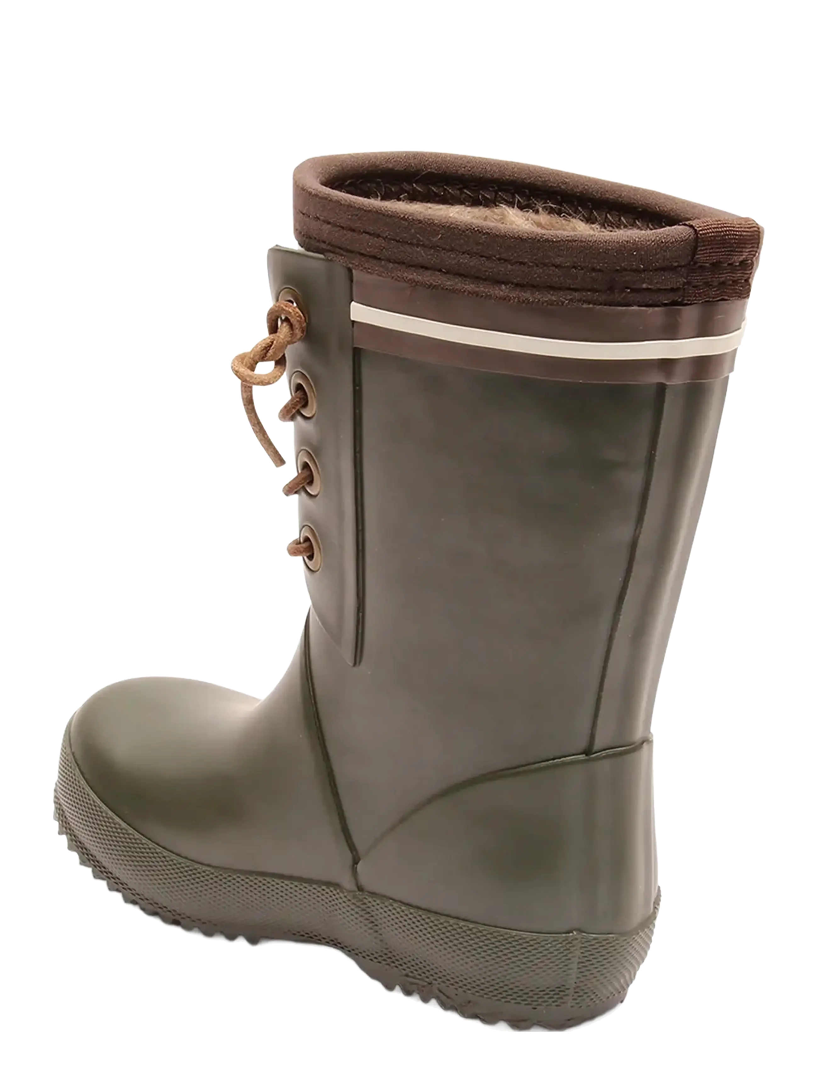 Bisgaard - bisgaard lace thermo - lined rubberboots - green - 2