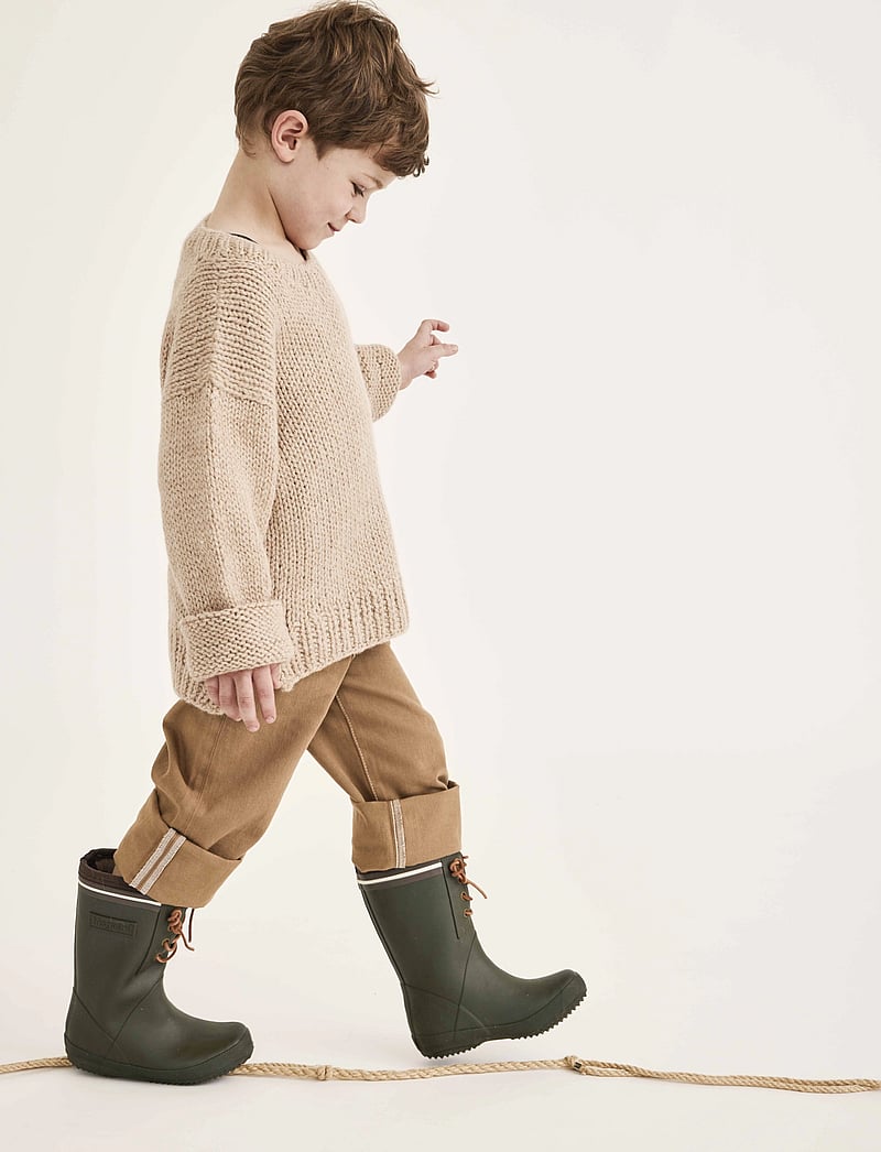 Bisgaard - bisgaard lace thermo - gefütterte gummistiefel - green - 0