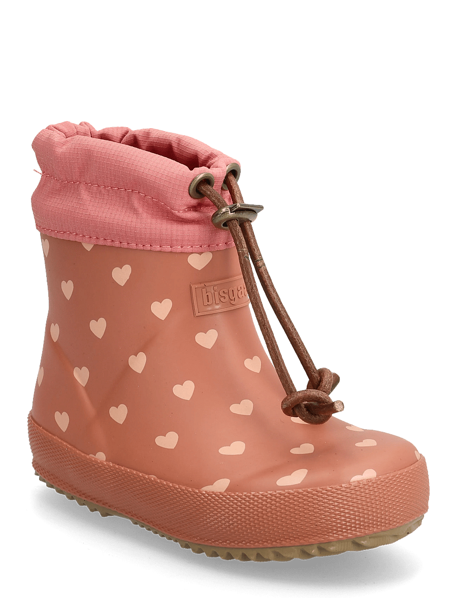 Bisgaard - bisgaard baby thermo - fodrade gummistövlar - ruby heartbeat - 1